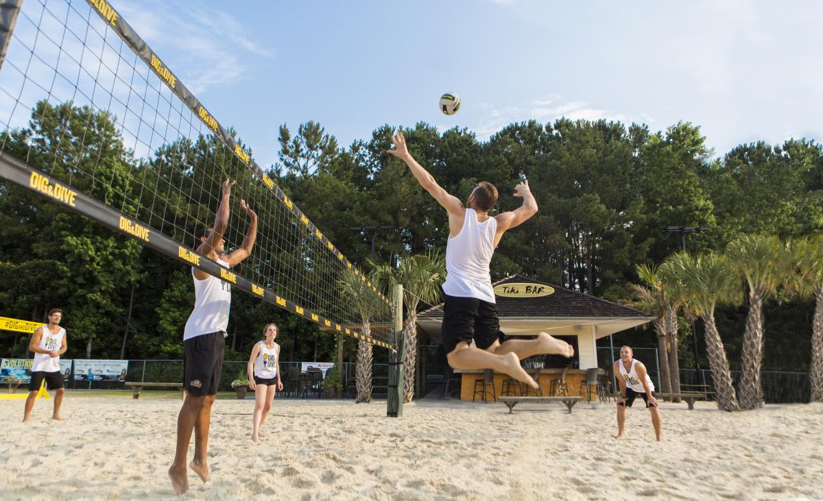 Playing All the Angles on the Volleyball Court Sports Destination