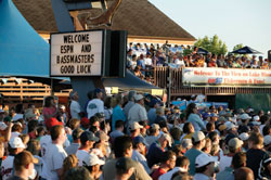Eau Claire's 2005 Bassmaster Elite 50 averaged 7,000 fans each day of the two day weigh-in.