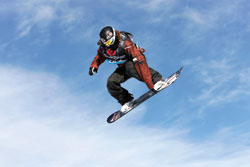 Shaun White had spectacular performances during the 2010 Winter Olympics garnering two gold medals and remains the first and only athlete to win both summer and winter Dew Cups. &copy; Monner - Dreamstime.com