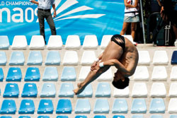 10M Platform Diving at the FINA World Championship. &copy; Armando Iozzi - Dreamstime.com