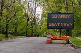 When Military Academies Go to Battle, the Host City Wins