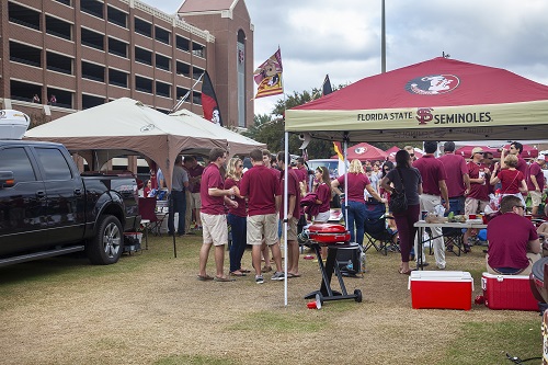 College tailgating - just not at CFP events