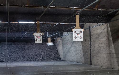 Target Range for Shooting Education