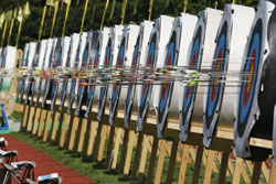 An example of a multi-year contract would be the U.S. National Target Championship with U.S. Archery, which continually chooses to revisit the same location. &copy; Grosremy - Dreamstime.com