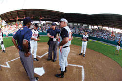 Historic Bowman Field - Williamsport Crosscutters Game. Photo courtesy of Lycoming County Visitors Bureau
