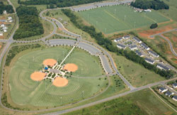 Aerial of Springwood Park (Mike Mayse Photography)