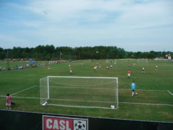 2009 US Youth Soccer National Presidents Cup - WRAL Soccer Center. Photo courtesy of Greater Raleigh Convention and Visitors Bureau.
