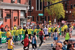 When seeking volunteers check with local businesses. Some companies require their employees to give a certain amount of volunteer hours to local events throughout the year.