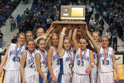 The Class 2A Kansas State Basketball Championships. Photo courtesy of Manhattan Convention & Visitors Bureau.