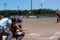 The Class 3A Kansas State Softball Championships. Photo courtesy of Manhattan Convention & Visitors Bureau.