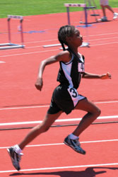 The AAU Kansas State Track Championships. Photo courtesy of Manhattan Convention & Visitors Bureau.