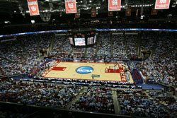 2008 NCAA Men's Basketball 1st & 2nd Rounds at teh RBC Center. Photo courtesy of Gene Galin
