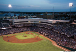 OKC Bricktown Ballpark. Photo courtesy of Oklahoma City Redhawks.
