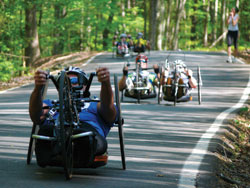 The Clocktower Classic handcycling race has brought acclaimed handcyclists from around the world to Georgia's Rome since 2004.