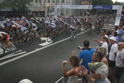 Tour of Somerville race begins. Photo courtesy of the Courier News and MyCentralJersey.com.