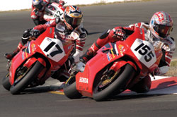 AMA motorcycles at Infineon Raceway