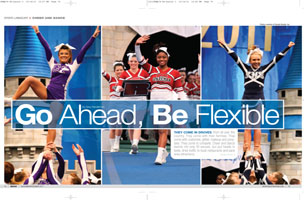 Cheer and Dance: Go Ahead, Be Flexible