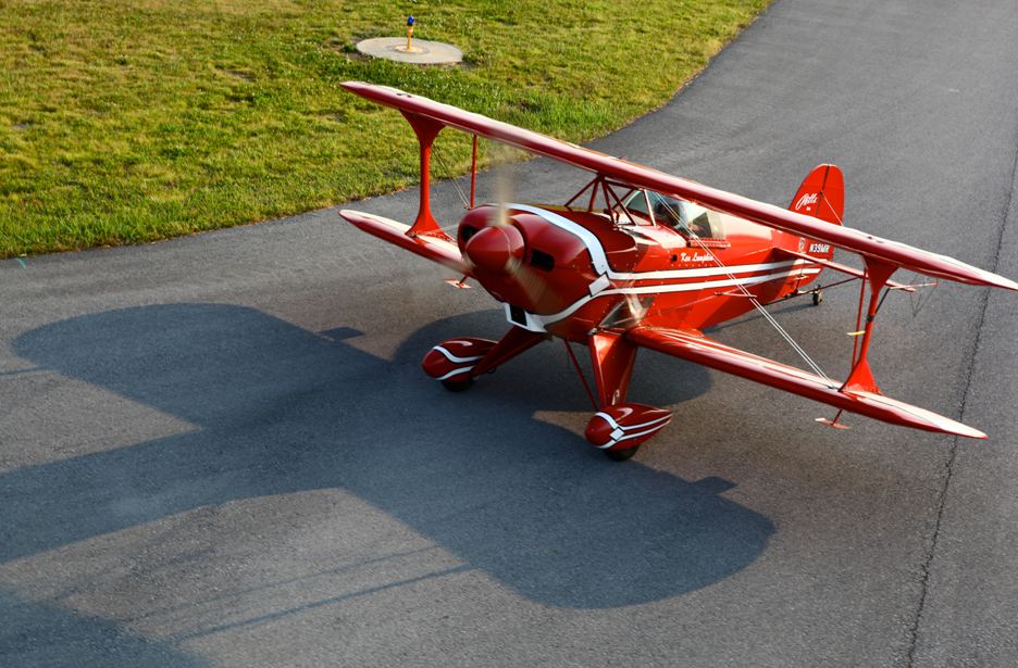 Vintage airplane image