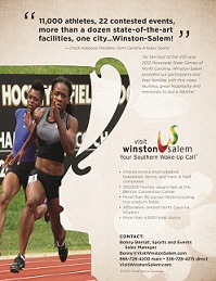Winston-Salem, North Carolina:  The Sports Town with the Element of Surprise