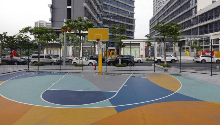 Basketball court construction and improvement programs