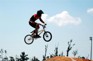 BMX Event in advance of the Olympics