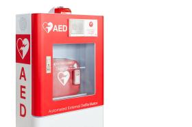 AED for treatment of cardiac arrest