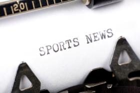 Sports news making headline news