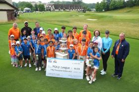 PGA Presents Check to PGA Jr