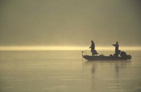 Fishing on Lake Eufala