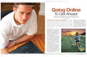 Going Online To Get Ahead: Advanced Degrees in Sports Management