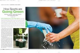 How Sports are Going Green:  Saving Money, Reducing Impact and Educating Fans