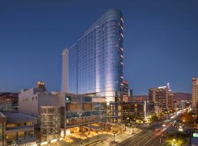 Since opening its doors, Hyatt Regency Salt Lake City has welcomed over 75,000 guests. With 700 guestrooms, the hotel is set to tackle large groups traveling to the Salt Lake area. 