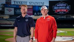 Rival Cortaca Jug coaches to throw first pitch at Yankee Stadium