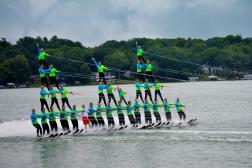 Water skiing event in Palm Beach