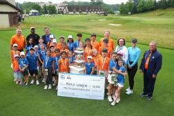 PGA Presents Check to PGA Jr