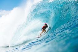 Photo by Brent Bielmann, courtesy of World Surf League