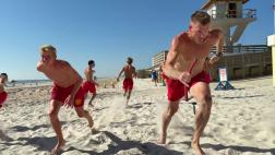 Playing Up Lifeguarding by Showcasing Skills in Competition in Daytona Beach