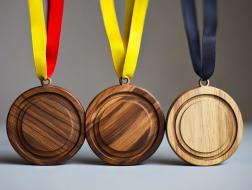 Sustainable Swag: Wooden Medals and Plaques Herald a Rising Trend