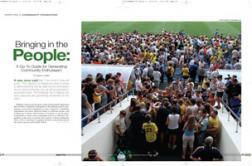 Bringing in the People: A Go-To Guide for Generating Community Enthusiasm