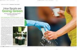 How Sports are Going Green:  Saving Money, Reducing Impact and Educating Fans