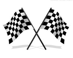 checkered flags