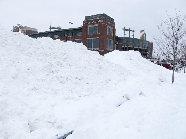 Underground Heating Systems Keeping Football Fields Playable on Snow Days