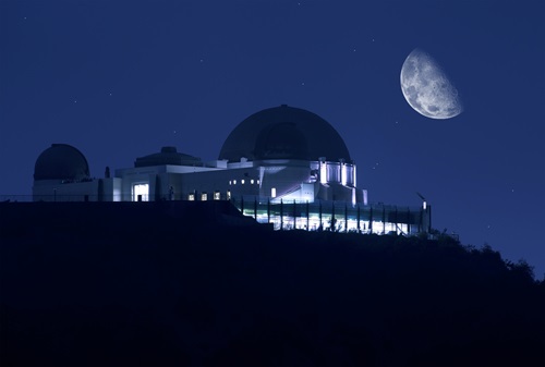 The Griffith Observatory in Los Angeles.