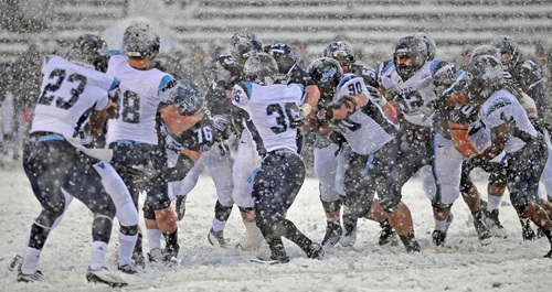 Football Field Underground Heating Systems Keeping Fields Playable, Even on Snow Days