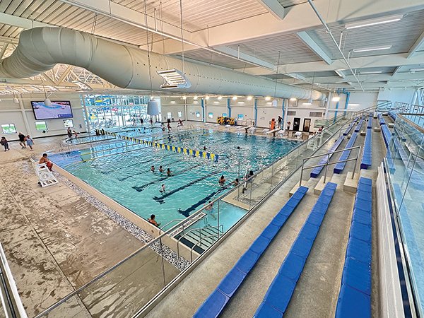 The Conway Community Center, located in the heart of Arkansas, boasts a new natatorium that is already making waves.