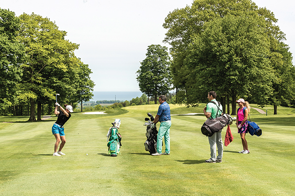 Erie has a strong history of hosting major golf events including three USGA championships.